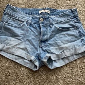 Hollister jean shorts